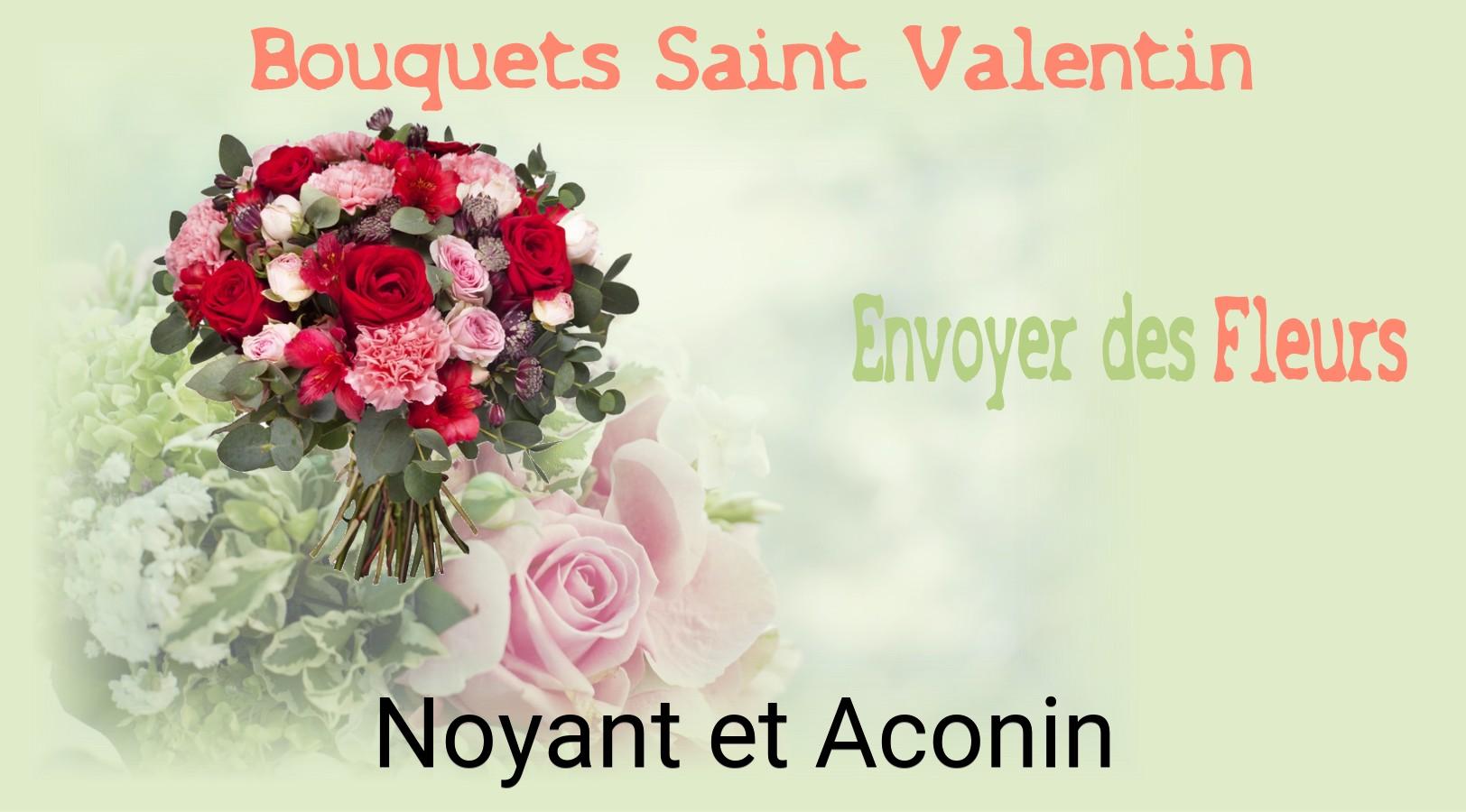 Roses de Saint-Valentin livrées à Noyant-et-Aconin